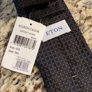 Eton Neck Tie Black